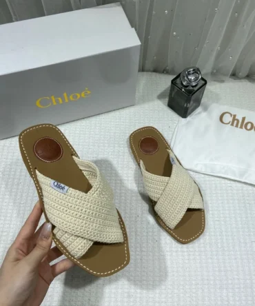 WMN Chloe Premium white 2025 sandals whit og box