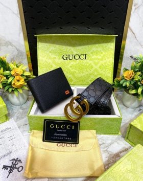 Wallet and belt Combo